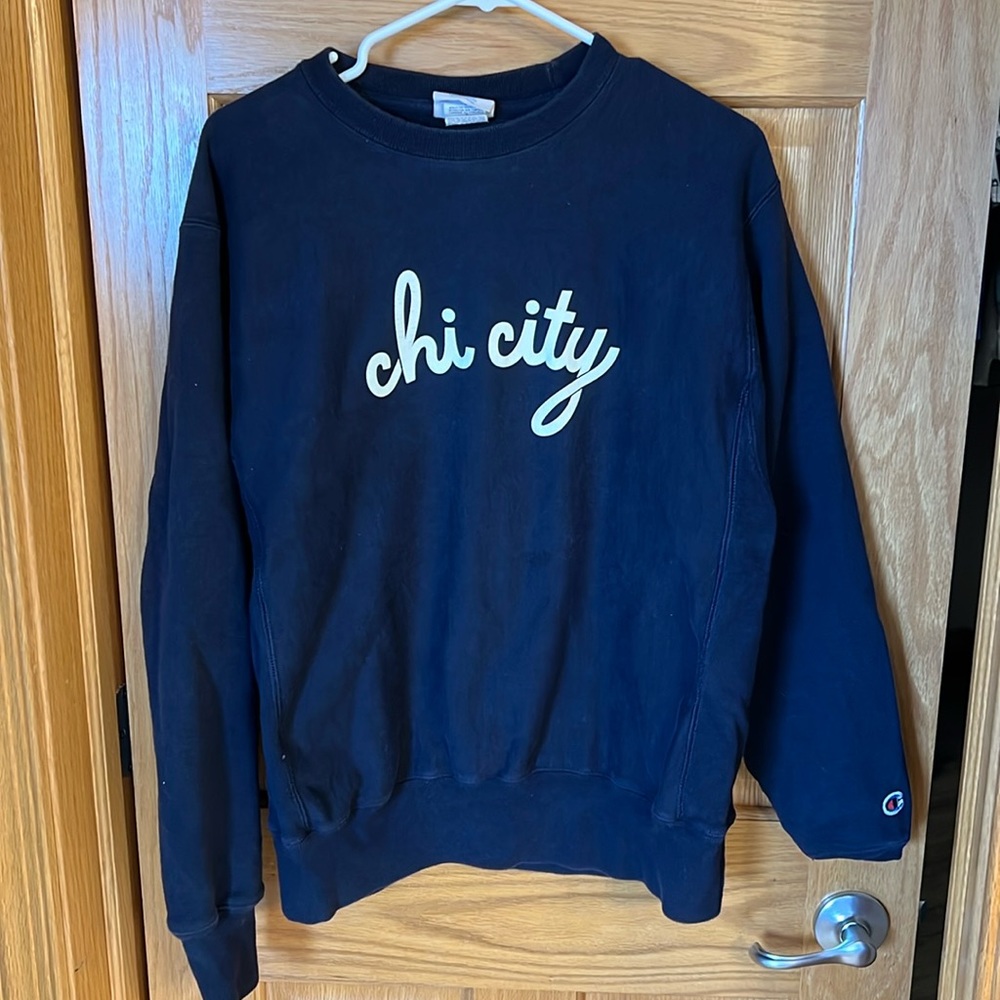 Chi City champion oversized sweatshirt